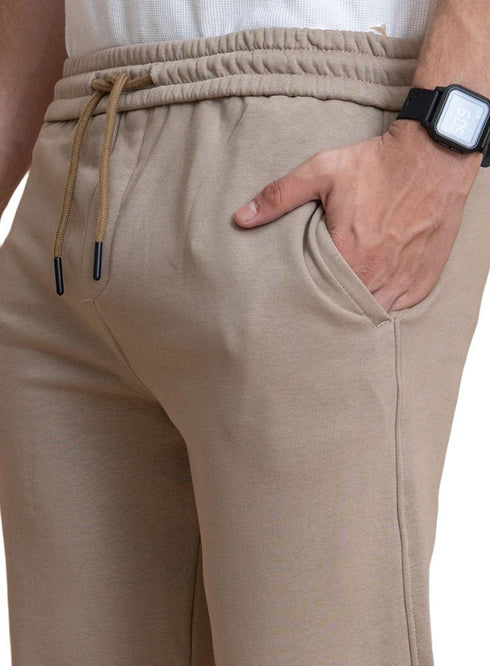 Mocha Melton Wide Leg - Khotwh